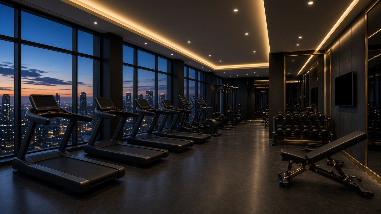 Fitness Gymnasium at Codename Udaan